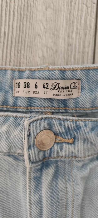 Blugi scurti primark 38 si bershka 36