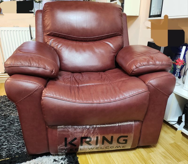 Fotoliu piele naturală