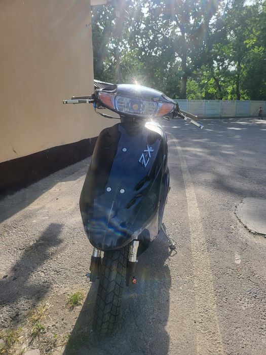 Honda Dio ZX35 Тёмно-синий хамелеон