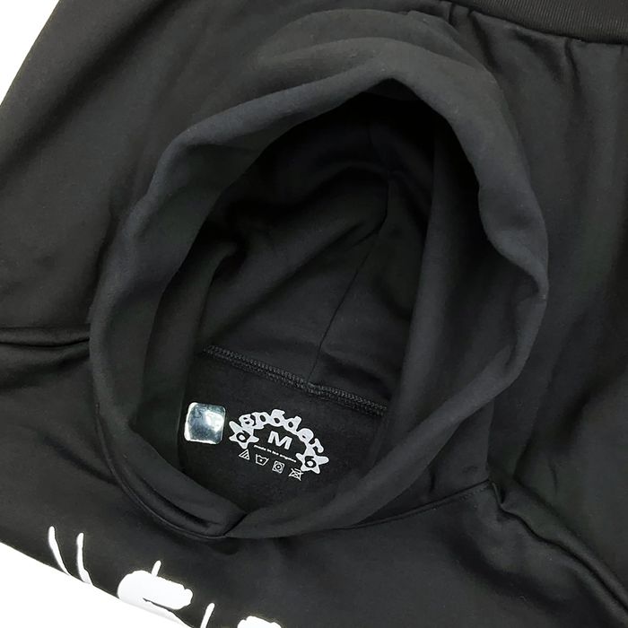Sp5der Hoodie Black