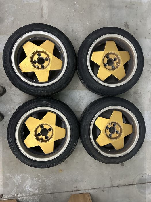 Jante Borbet A 4x100 7,5Jx16 ET 20 cu cauciucuri noi 185/55 r16