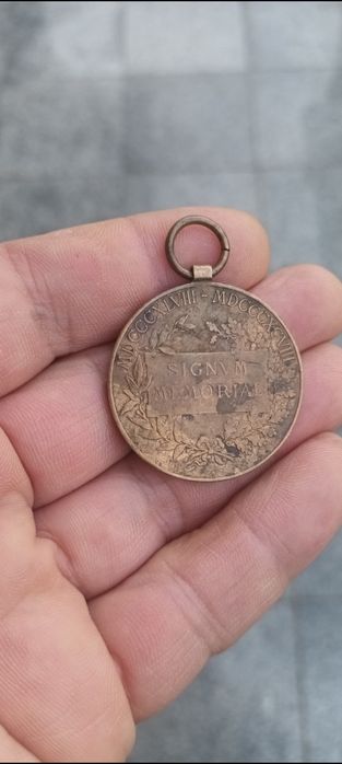 Medalie veche din Bronz