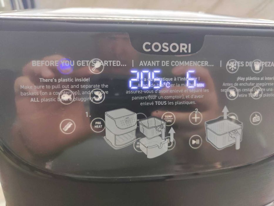 Чисто нов COSORI Premium Air Fryer CP158-AF 5.5L (Разопакован)