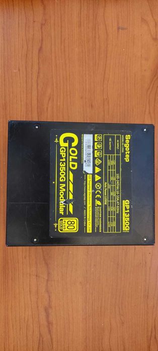 Sursă Segotep GP1350GN 1250W Gold - FĂRĂ CABLURI