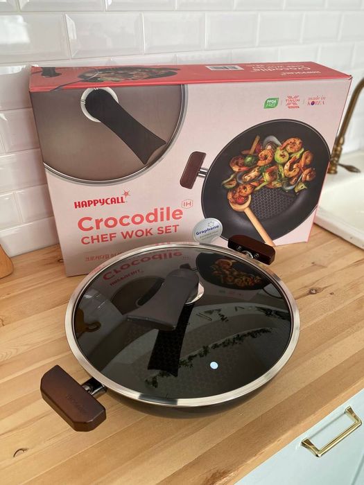 Корейский Сотейник глубокая сковорода Wok от Бренда  Happycall
