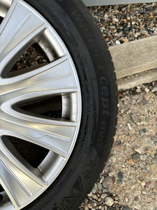 Jante + Anvelope R18 iarna Mercedes S Class W222