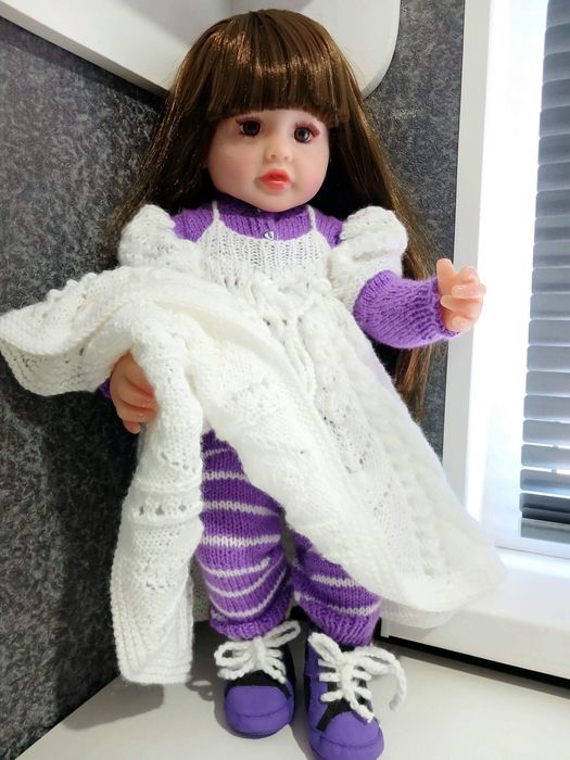 Кукла реборн новая силикон/винил