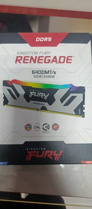 Kingston FURY Renegade RAM DDR5 32GB (2×16) 6400MHz RGB – USA