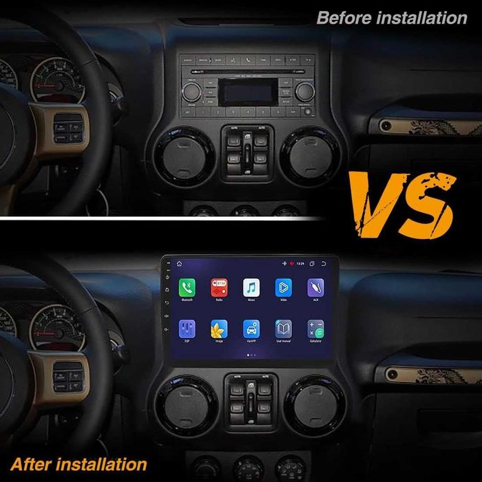 Мултимедия за Jeep Навигация DIN Grand Cherokee Patriot Chrysler Dodge