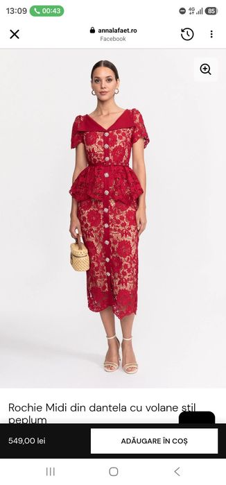 Rochie dantela ,