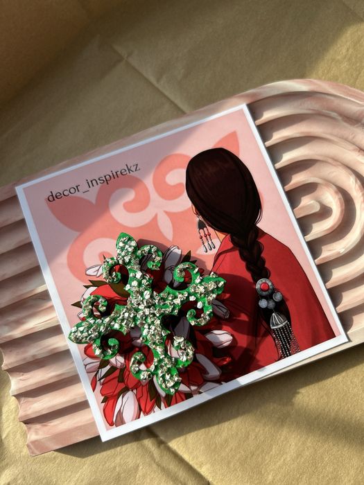 Этно брошки сувенир подарок