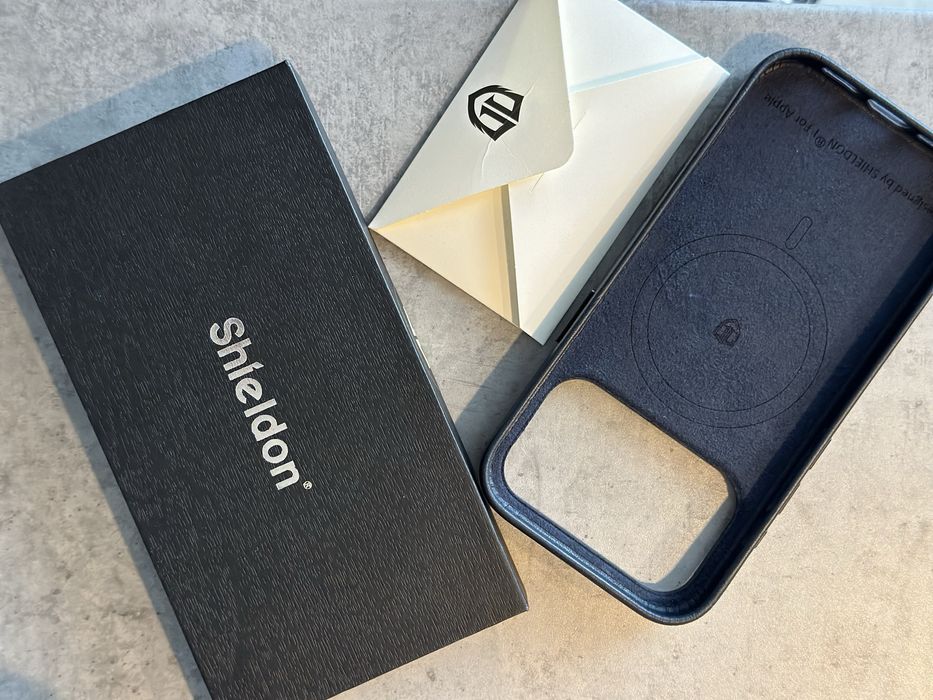 Husa de piele pentru iPhone 17 Pro (MagSafe)