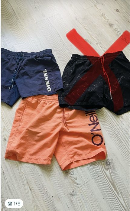 DIESEL,O’NEILL,- 2 Броя Детски Бански,Къси гащи,Шорти