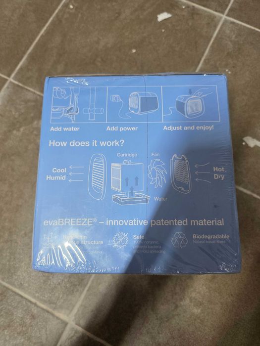 Răcitor de aer și umidificator Evapolar evaCHILL, silențios, portabil