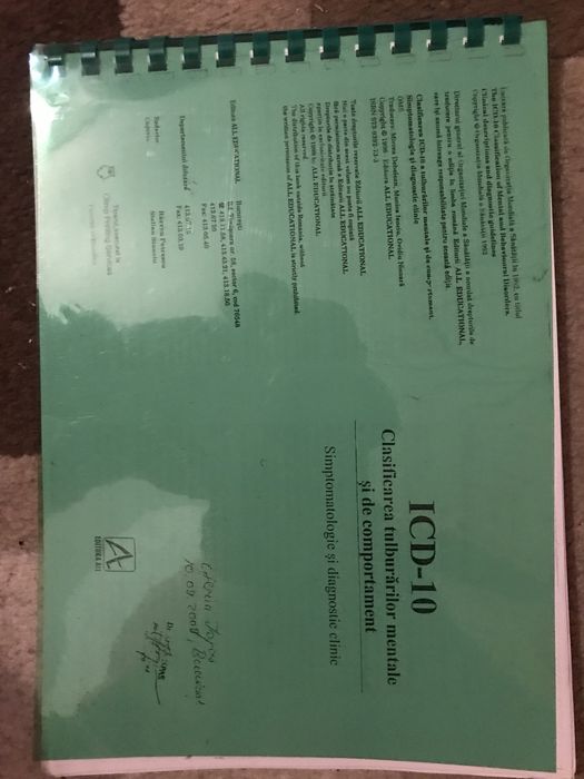 Vand ICD-10 Diagnostic clinic