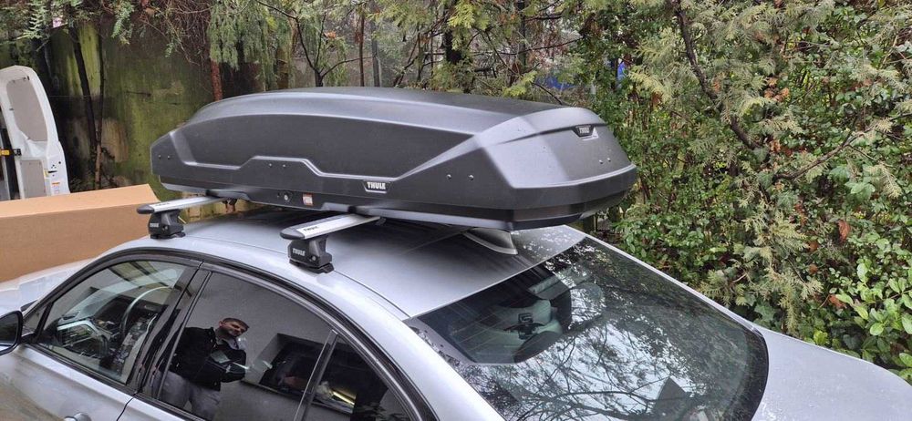 Автобокс Thule Pulse 2 M Черен мат 400л багажник за автомобил