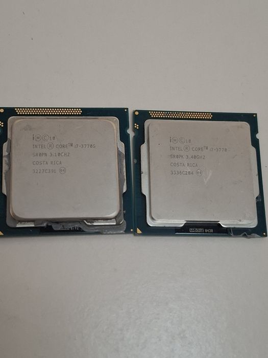 Procesor  i7 3770  si i7 3770s