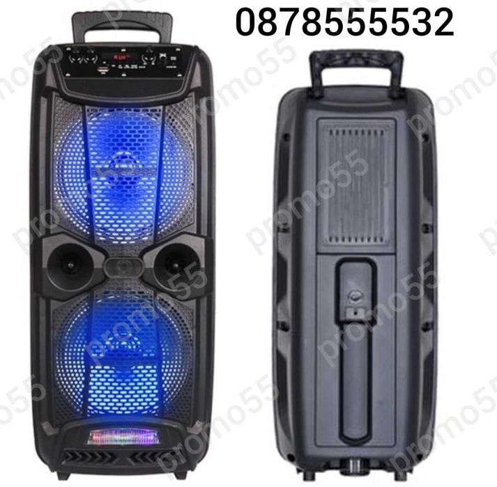 16 инча Караоке Колона 60см., Тонколона с Микрофон и  Блутут