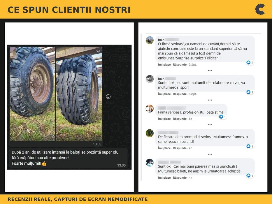 Anvelope Cauciucuri 280/85R28 280/85 R28 280/85-28 11.2R28 2808528 Continental Prasitoare Tractor Roti Inguste Utilaje Agricole SH Second Hand