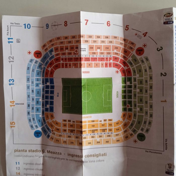 INTER MILANO 2010 TRIPLETE фенски лот картичка+клубна програма 2010-11