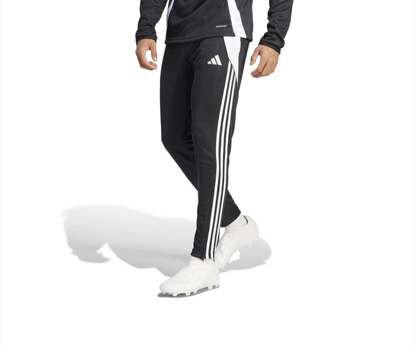Adidas Tiro 24 Slim negri - pantaloni antrenament fotbal