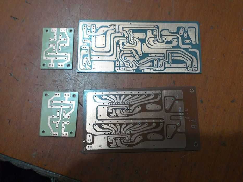 Proiectare cablaje electronice single layer