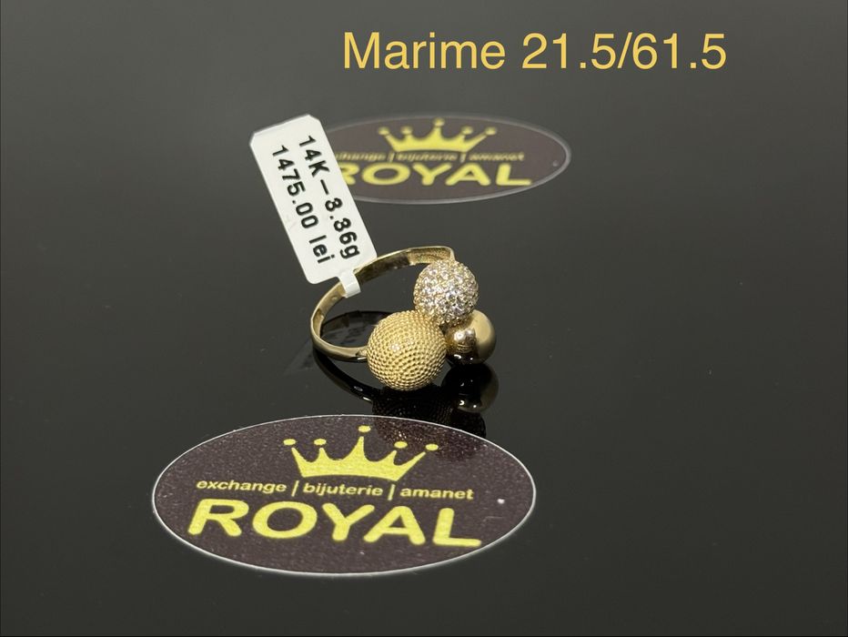 Bijuteria ROYAL : Inel AUR 14K / 3.36 GR