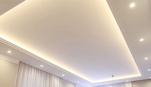 Гипсокартон потолок,сайдинг лефкас