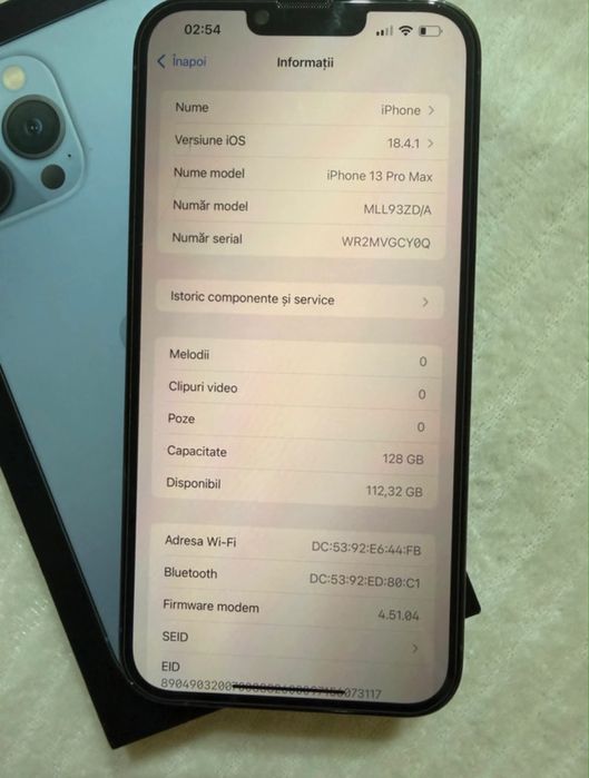 Iphone 13 pro max 128gb