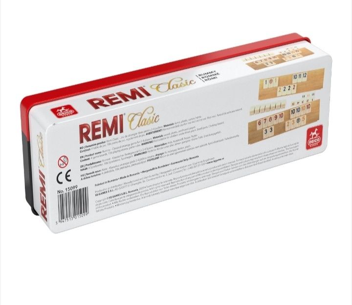 Joc Deico Games, Remi Clasic, 2-4 jucatori, +14 ani