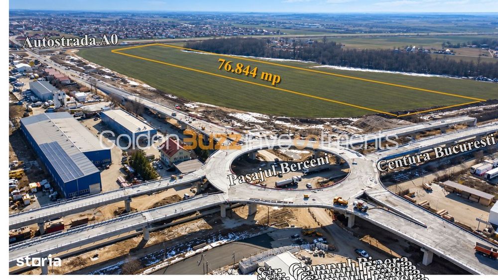 Teren Industrial I Pasaj Berceni I Metrou Tudor Arghezi I Centura B