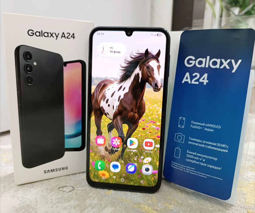 Samsung Galaxy A24 / 128Гб в отличном состояний.