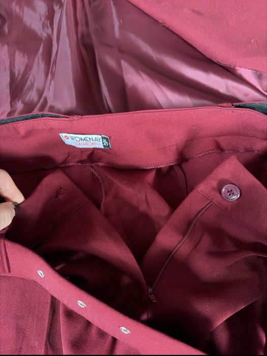 Set 3 piese-sacou, pantaloni, curea