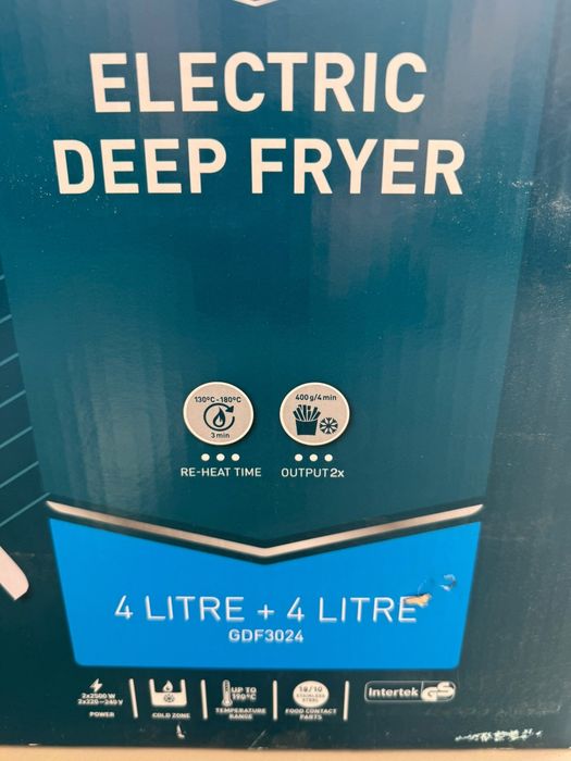 Vand friteuza dubla