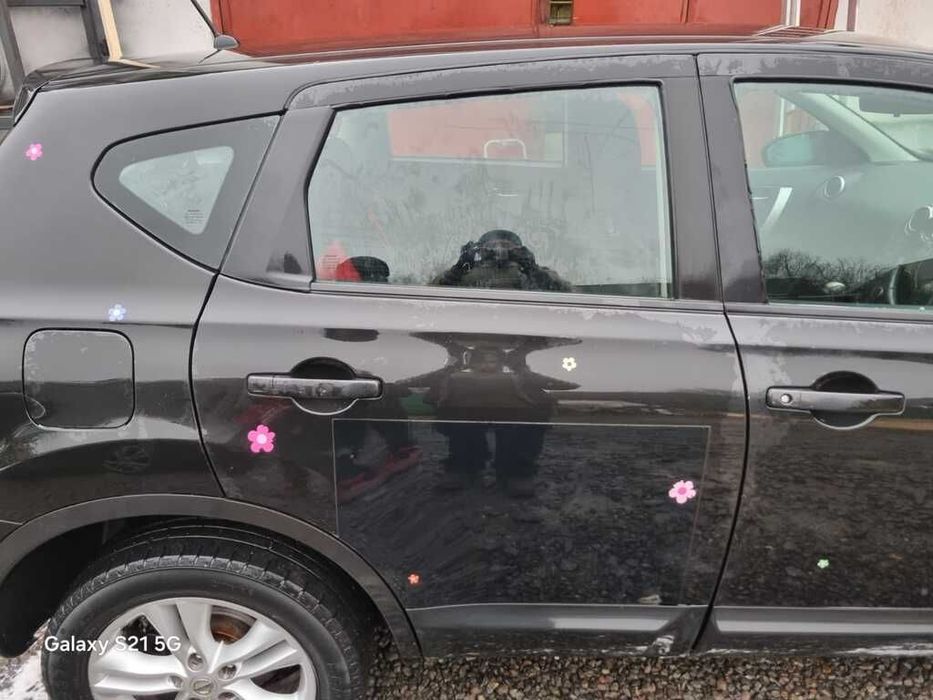 Usa Dreapta Spate Nissan Qashqai Facelift 2010 - 2013 SUV 4 Usi BLACK Metalizat Z11 (1444)
