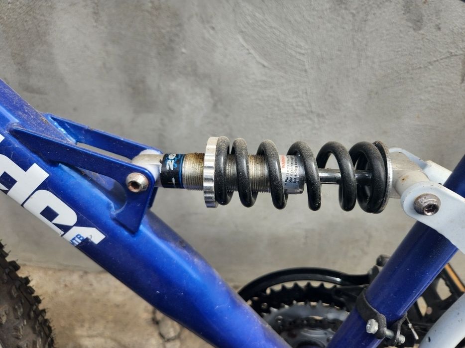 Bicicletă MTB Apollo Outrider, Full Suspension, Roti 26", 18 Viteze