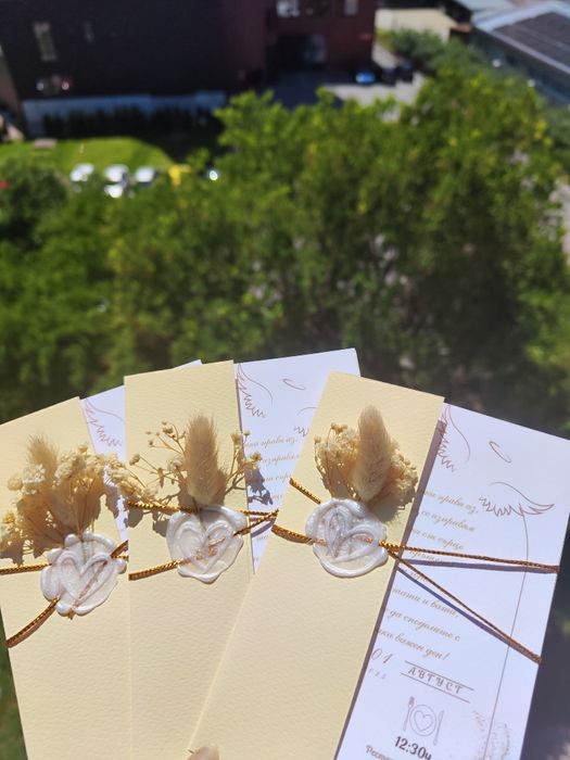 Покани за кръщене, сватба, рожден ден, табелки с имена