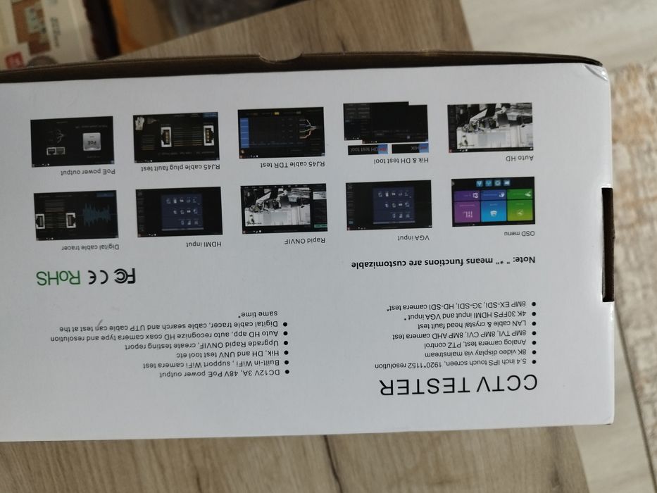 Tester CCTV profesional