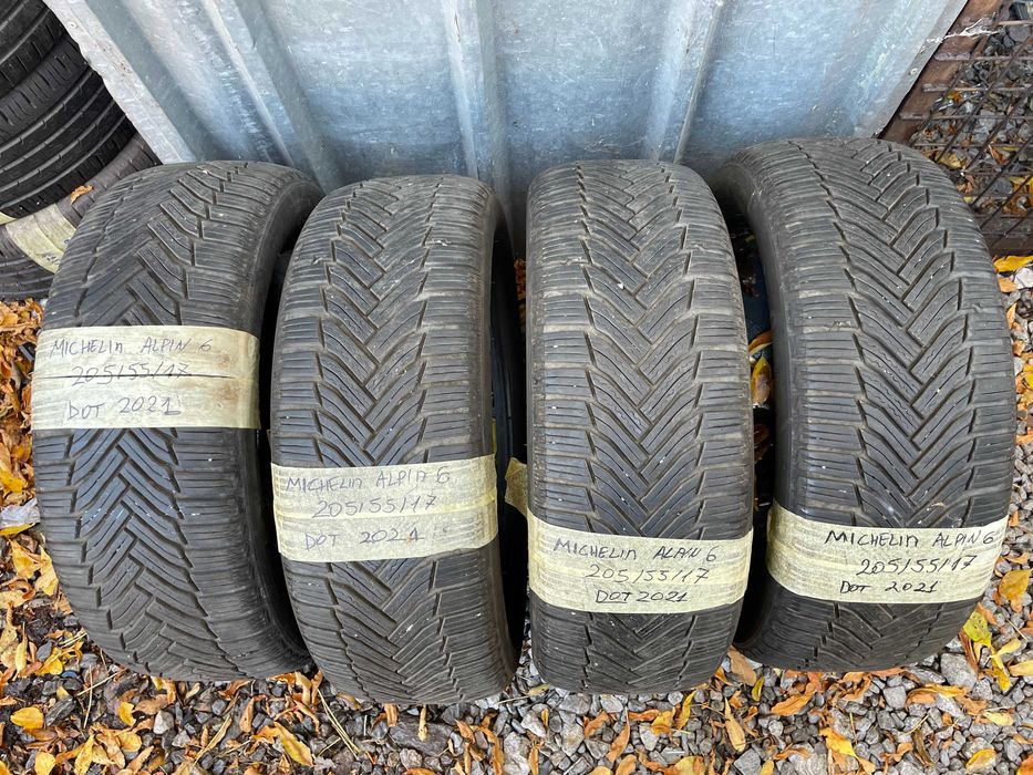 205/55/17, Зимни гуми, Michelin Alpin 6 DOT 2021, Мишелин Алпин 6