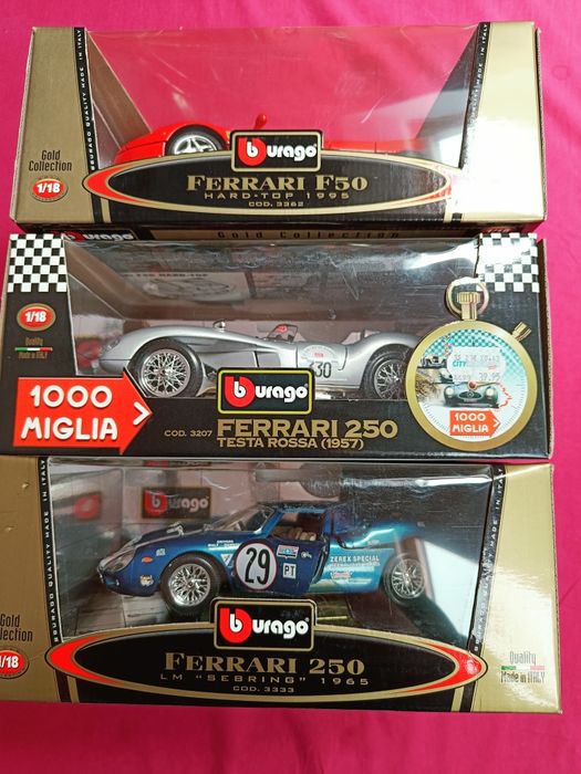Bburago 1:18 Ferrari Sibiu • OLX.ro