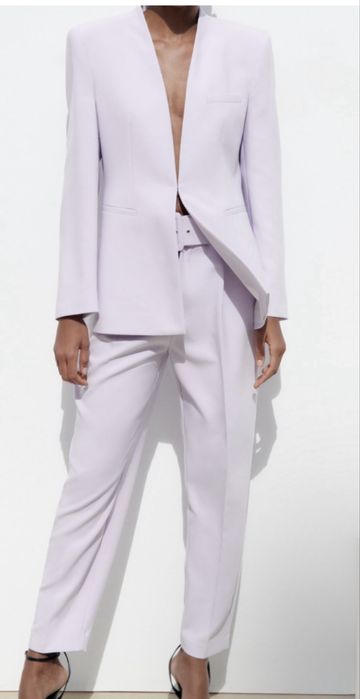 Костюм ZARA в бледолилаво