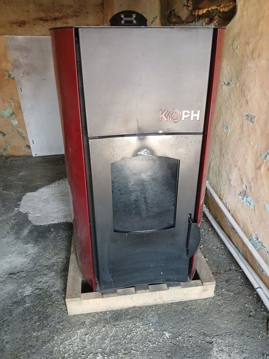 Centrală pe peleți de 25 kw