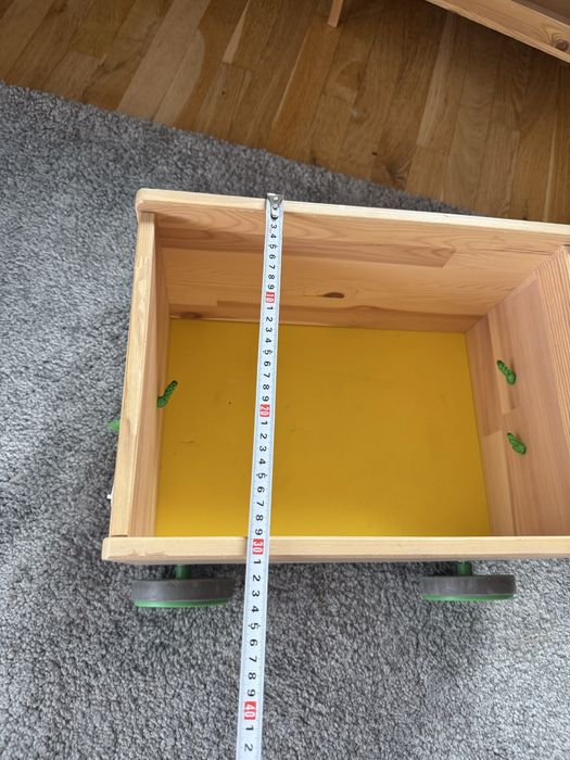IKEA Flisat - cutie / lada depozitare jucarii cu roti