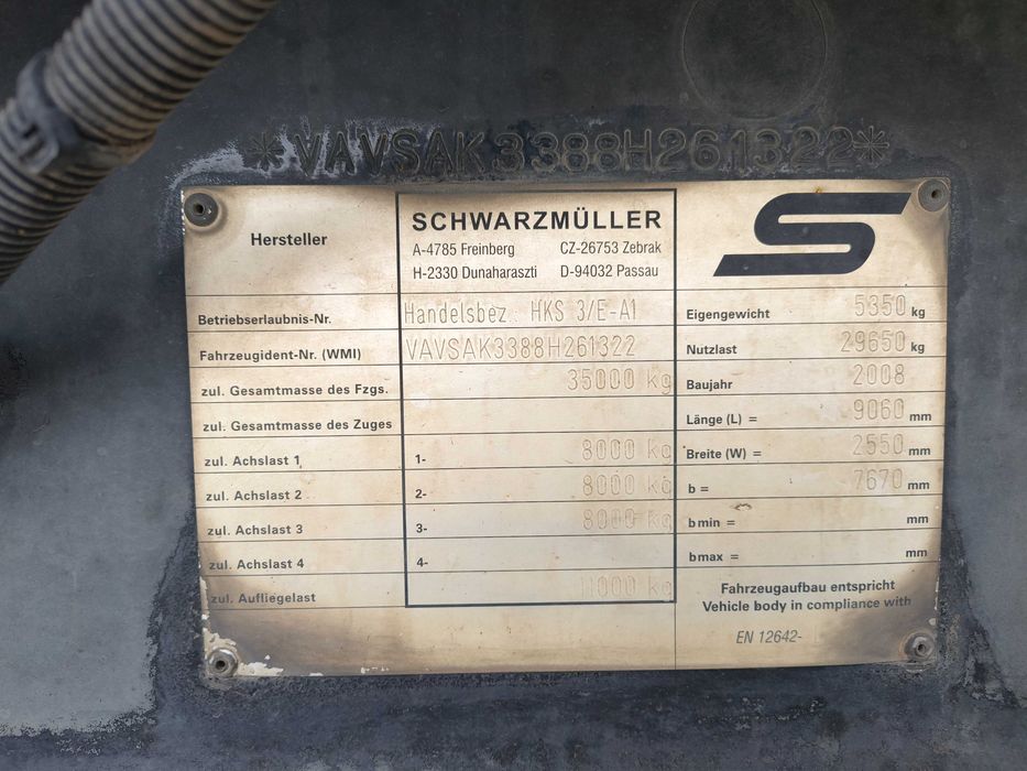 Semiremorca Schwarzmuller