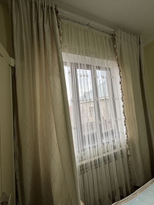 Шторы тюль комплект