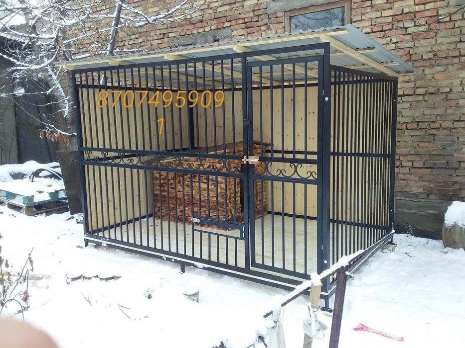 Вольеры разборные на заказ любых размеров