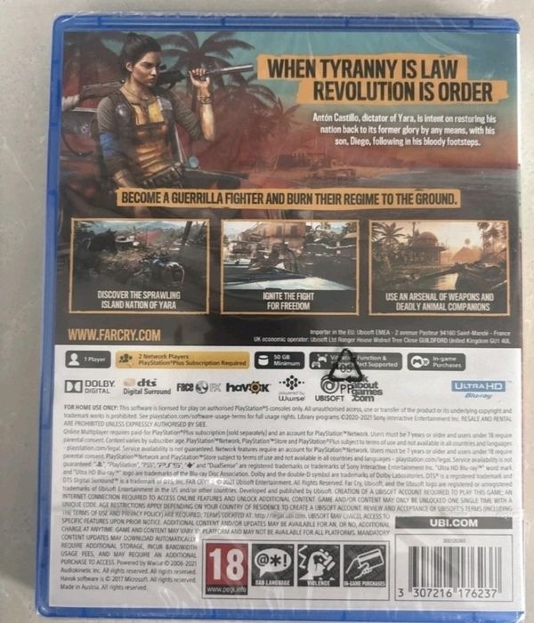 2 x Far Cry 6 + God Of War Ragnarok PS5 Noi Sigilate