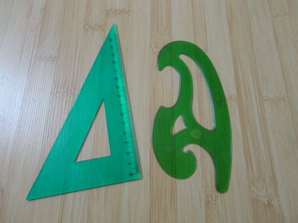 set de  instrumente geometrice trusa scolara