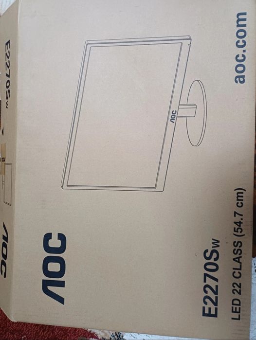 Monitor AOC nou, în cutie