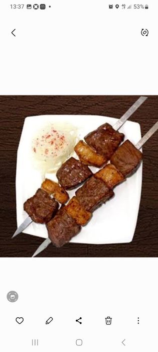 Шашлик пишириш хизмати